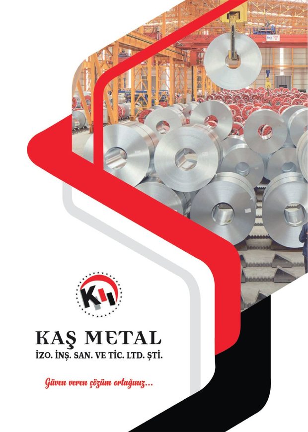 KAŞ METAL ürün kataloğu kapağı