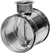 Yuvarlak Spiro Kanal – Damper
